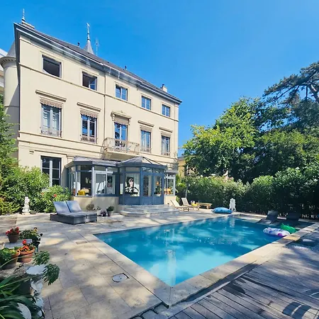 Perle Rare En Ville- Chateau Grandclement- 4 Ou 6 Pers - Piscine - Parc * Villeurbanne